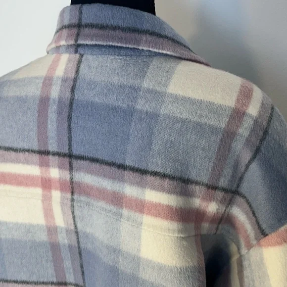 Rails Plaid Utility Jacket in Blue and Pink - Picture 12 of 12